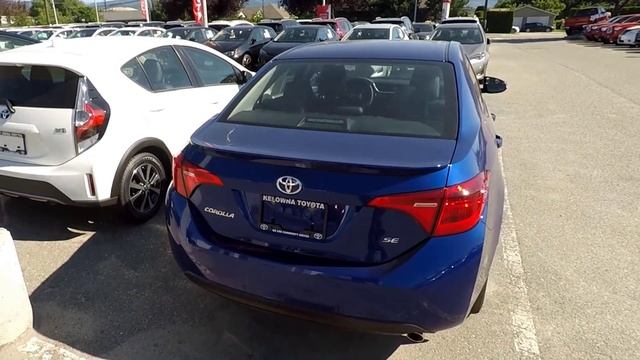2019 Toyota Corolla SE Blue Crush Metallic - Exterior Walk Around смотреть онлайн