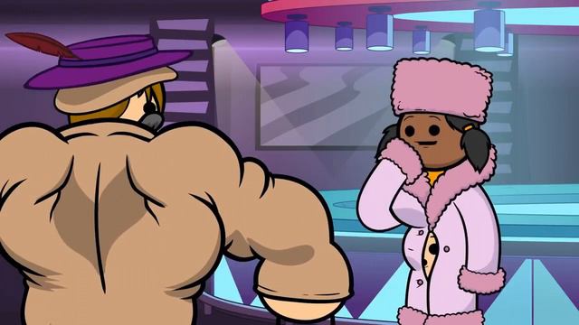 высокий мужчина кадрит высокую женщину