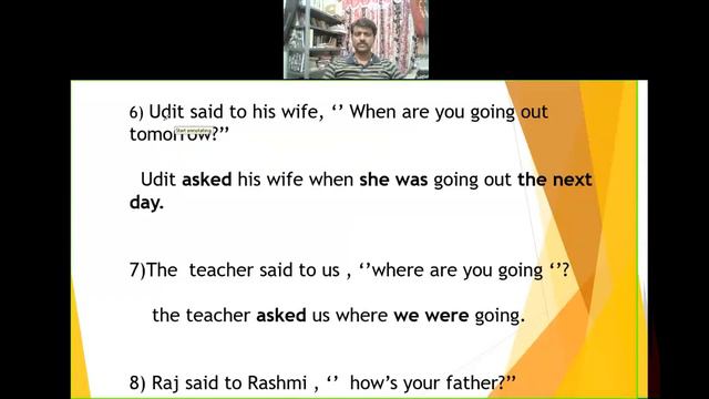 Direct and Indirect speech part 3 смотреть онлайн