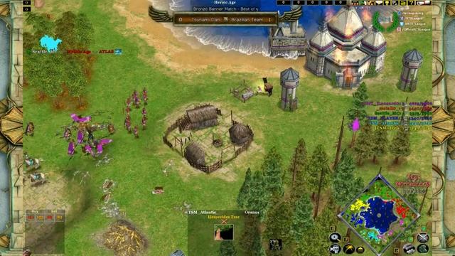 TSM vs. BrT, Game 2 - Age of Mythology: The Titans Clan League, Season 25 - Bronze смотреть онлайн
