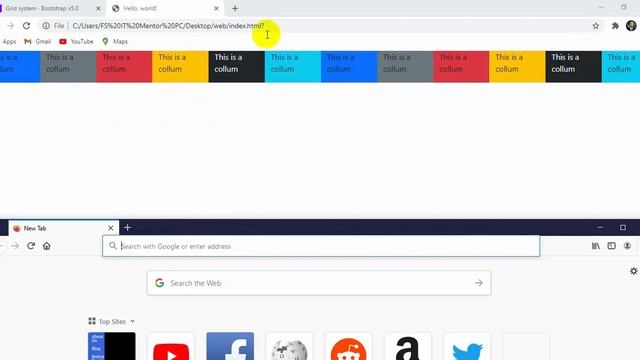 Bootstrap 5 Grid System Tutorial | BeFreelancer смотреть онлайн