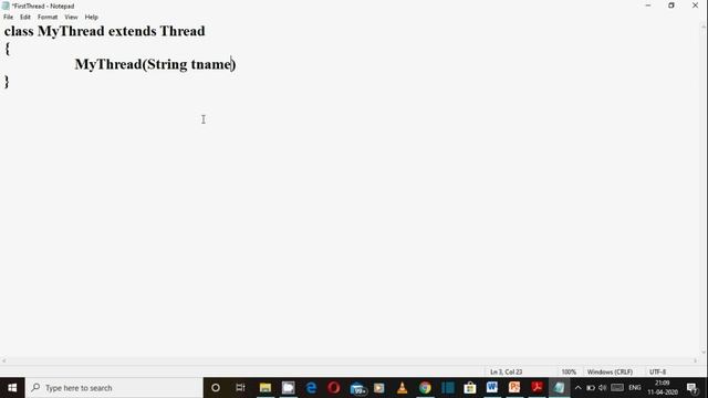 First Method for Multi Thread Implementation in Java (हिंदी में) смотреть онлайн