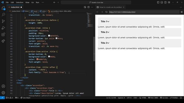 How to create Accordion HTML CSS and JAVASCRIPT | Collapsible Content in Hindi смотреть онлайн
