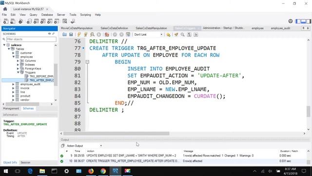 CMTC 284 Advanced SQL 4/13 смотреть онлайн