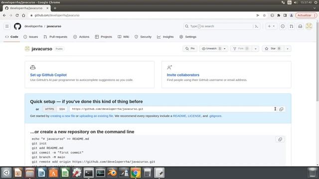 Github/git Subir proyecto java desde terminal a REPOSITORIO смотреть онлайн
