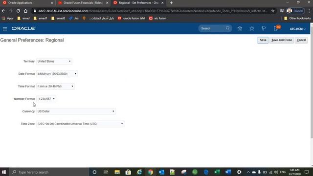 Oracle Fusion Navigation in Arabic / مقدمة لإوراكل فيوجن بالعربية смотреть онлайн