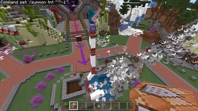Minecraft : TNT rain - Only one command смотреть онлайн
