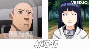 Anime vs Reddit | The Rock reaction meme #24
