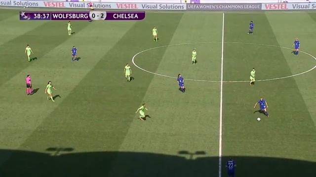 CHELSEA VS WOLFSBURG PERNILLE HARDER SCORES! MAGDA ERIKSSON MOMENTS AND CLOSEUPS! смотреть онлайн