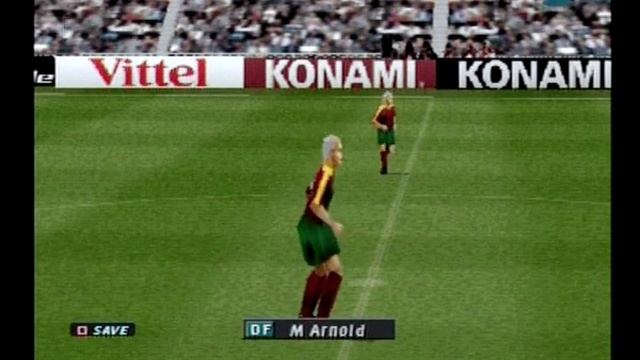 Pre Evolution Soccer One Minute Dance After a Golden Goal in the Master League смотреть онлайн