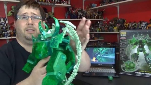 Takara Tomy Lucky Draw Encore Unicron Review.