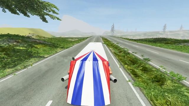 Cars vs Springboard #2 - BeamNG.Drive смотреть онлайн
