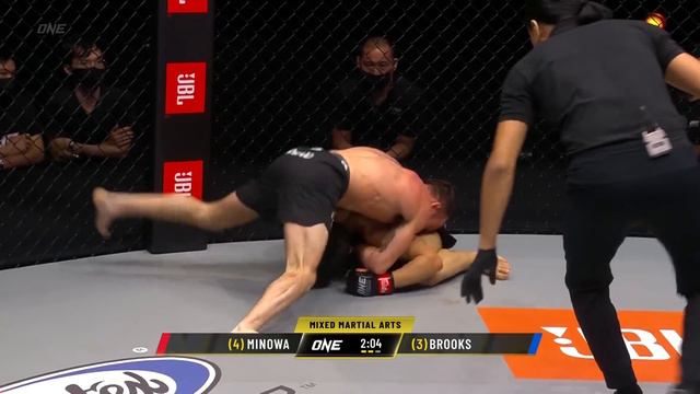 STRAWWEIGHT SMACKDOWN 😳💥 Jarred Brooks vs. Hiroba Minowa смотреть онлайн