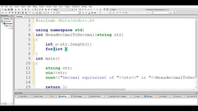 interview preparation (programming question) : Part-7: Hexadecimal to Decimal Conversion C++ Progra смотреть онлайн
