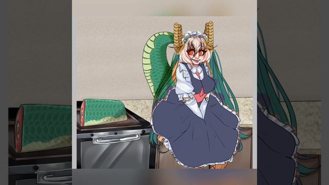 Tohru | Miss Kobayashi’s Dragon Maid Fan art смотреть онлайн