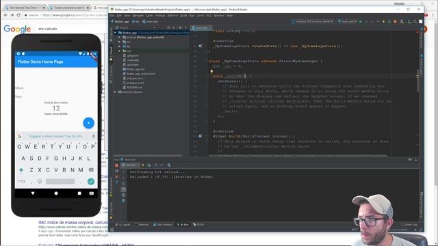 CRIANDO UM APP COM FLUTTER, SEM SABER NADA DE FLUTTER - PROGRAMADOR BR смотреть онлайн