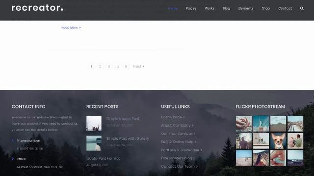 Recreator - Creative Multi Purpose WordPress Theme | Themeforest Templates смотреть онлайн