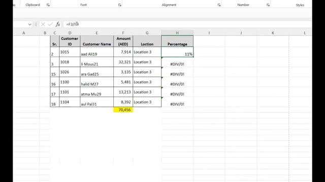how to fix a cell in excel formula | lock a cell or range in excel formula| смотреть онлайн