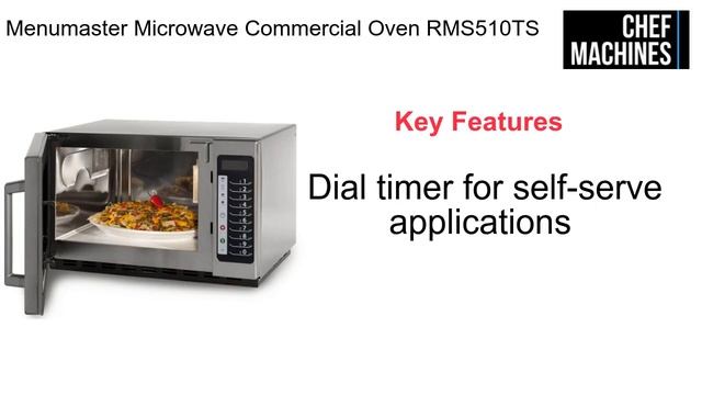 Menumaster Microwave Commercial Oven RMS510TS смотреть онлайн