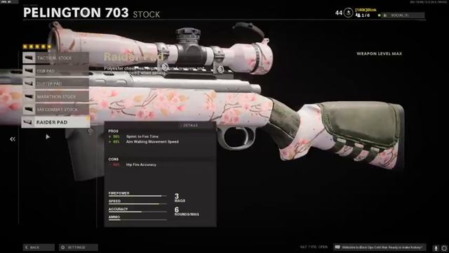 *FASTEST ADS* "Pelington 703" Quickscoping Class Setup in Black Ops Cold War смотреть онлайн