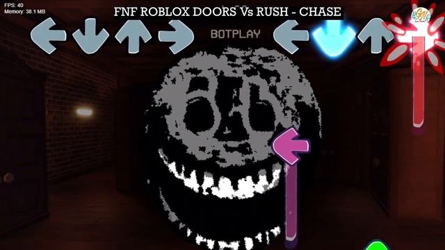 FNF Roblox Doors vs Rush-Chase I Roblox Doors 1 to 100 FNF Vs Monster Rush Chase also Out of Breath смотреть онлайн