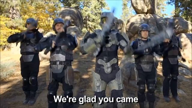 Halo 4 Glad You Came (The Wanted Parody) 1 Hour Version смотреть онлайн