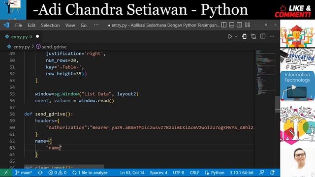 Aplikasi Sederhana Python Terupload Otomatis Ke Google Drive смотреть онлайн