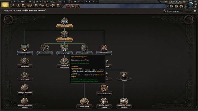 Прохождение за Изгнанников #1 Развитие | Hearts of Iron IV | Мод Вторжение Z смотреть онлайн