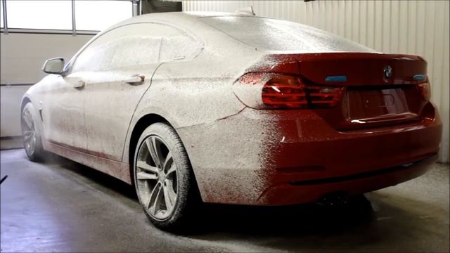BMW 4-series detailing and CQuartz CQUK coating application смотреть онлайн