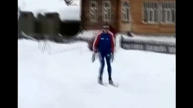 Школа беговых лыж. Урок №8: одновременный одношажный ход смотреть онлайн