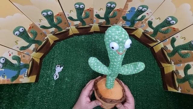Игрушка Танцующий кактус | Отличный подарок! смотреть онлайн