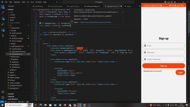 Create Account using Email/Password using Firebase Authentication | PersistNFinish #22 смотреть онлайн