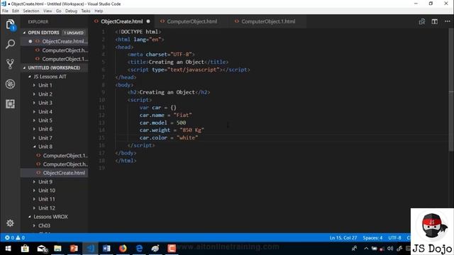 047 JavaScript Object And Method | JS Dojo (Myanmar Version) смотреть онлайн