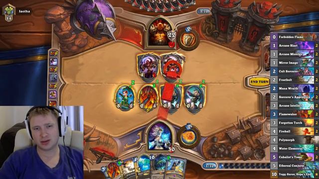 Hearthstone Season 29 - Subscriber requested Yogg deck смотреть онлайн