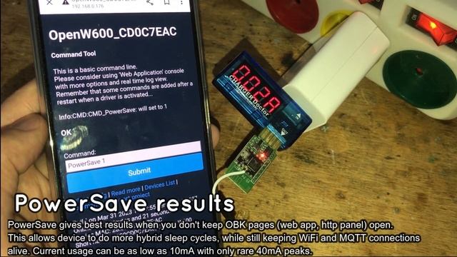 WiFi module dynamic sleep/power saving for BK7231 and W600 in OpenBeken IoT firmware tutorial guide смотреть онлайн