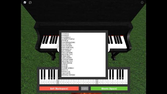bella ciao roblox piano sheet смотреть онлайн