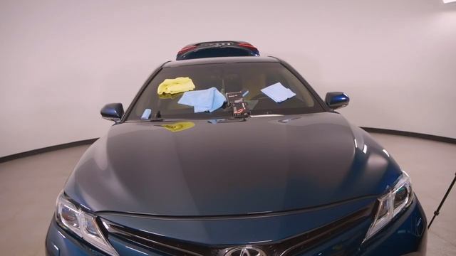 НАНОСИМ ЖИДКОЕ СТЕКЛО НА TOYOTA CAMRY смотреть онлайн