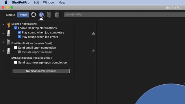 ShotPut Pro 2019 Mac - Preferences смотреть онлайн
