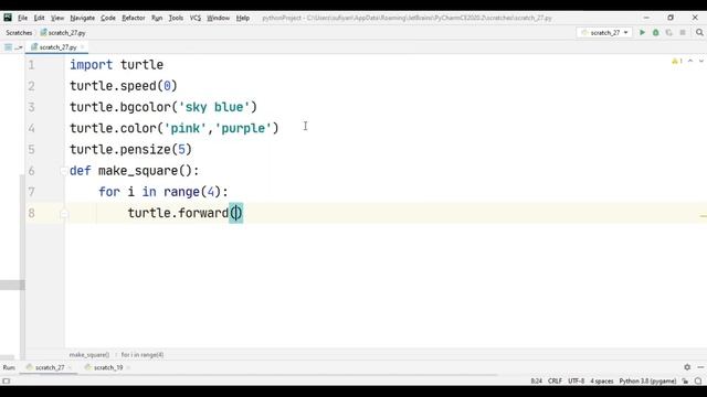 Draw Flower Design with Python Turtle | Python Turtle Graphics Tutorial#20 | python turtle art смотреть онлайн