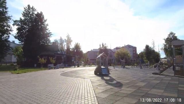 Парк в Медведево в Йошкар-Ола август 2022 смотреть онлайн