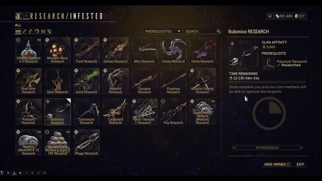 Let's Play Warframe - Bubonico Primary Weapon смотреть онлайн