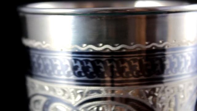 Апанде: серебряный стакан ручной работы на 200мл, Кубачи. смотреть онлайн