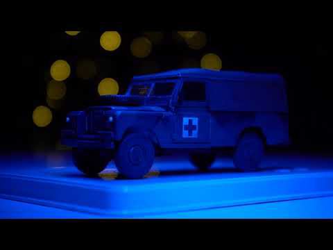 Italieri LandRover 109 LWB Assembly + Painting