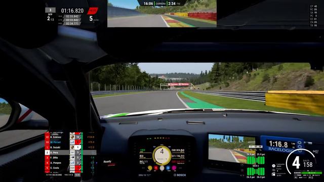 Assetto Corsa Competizione LFM Spa Aston Martin GT4 Tension hasta el final смотреть онлайн