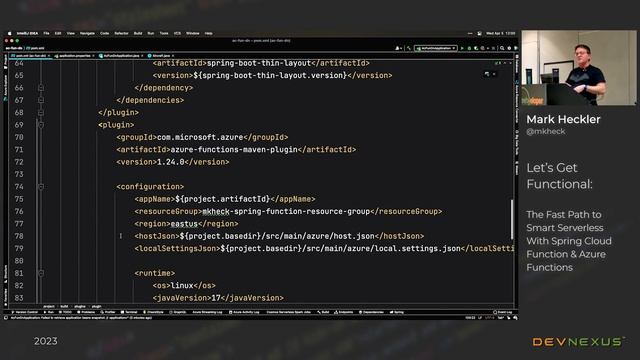 Devnexus 2023 - Let’s Get Functional: The Fast Path to Smart Serverless - Mark Heckler смотреть онлайн