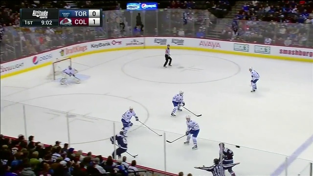 NHL 2015 -26. Colorado Avalanche - Toronto Maple Leafs 21.12.15 | 1 тайм смотреть онлайн