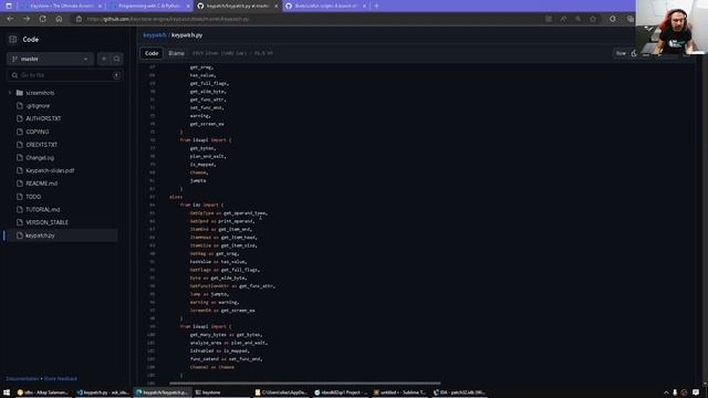Different ways to patch the database with IDA, IDAPython, Keystone engine and Hiew смотреть онлайн
