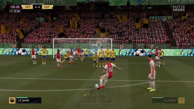 Fifa 21 cobrança de falta show Ziyech #FIFA21 #FUT смотреть онлайн