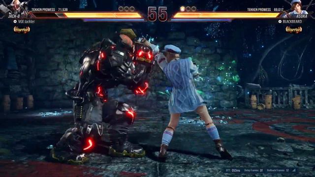 TEKKEN™8 CNT - Jackler (Jack-8) vs Blackbeard (Asuka) смотреть онлайн
