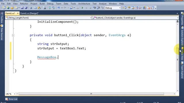 C# Tutorial 07 - Returning String Length in C Sharp - for Beginners смотреть онлайн